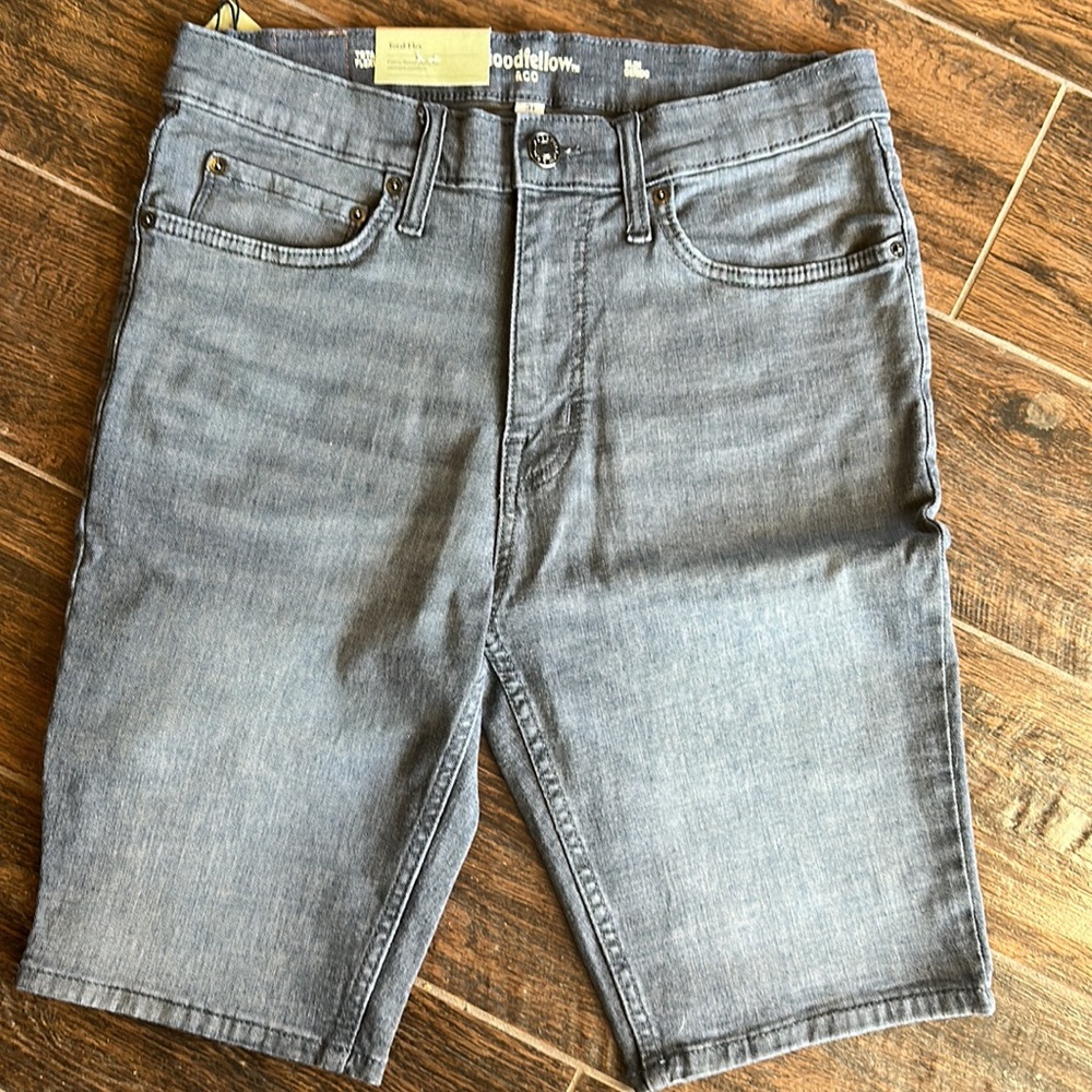 Men’s Goodfellow slim fit denim shorts size 31 NWT - Picture 6 of 6